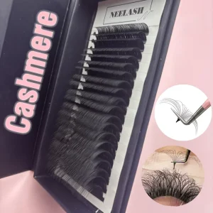 Velvet Lash Trays Natural Cashmere Lashes Extension 0.03 0.05 07 Volume Silk Individual Handmade Cruelty Free