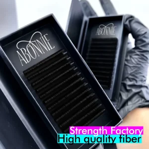Velvet Lashes Handmade Tapered Volume Lash Tray Faux Mink Lash Trays Eyelash Extensions Cashmere