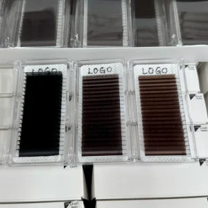 Vendor Lash Extension 0.03 0.05 0.07 Matte Black Volume Velvet Lash Trays Eyelash Extension