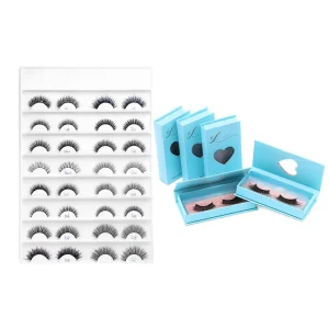Vendor Makeup False Eyelashes Mink Lashes Diy Full Strip Eyelashes Natural