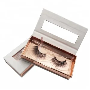 Handmade 100% Mink 3D Eyelashes Private Label Strip Lashes Custom Logo Mix Length Natural Makeup Cruelty Free 0.07MM