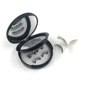 Viviinnis Lashes Reusable Magnetic Clip Eye Lashes Kit No Glue No Liner Quantum Magnetic Lashes with Applicator