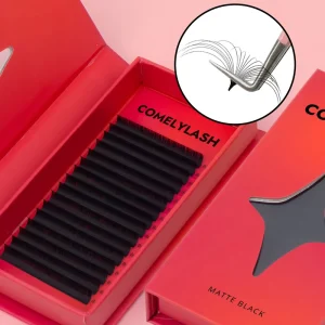 Volume Eyelash Extensions Korean Silk Mink Individual Lash Supplies Private Label PBT Eyelashes Extensions for Salon