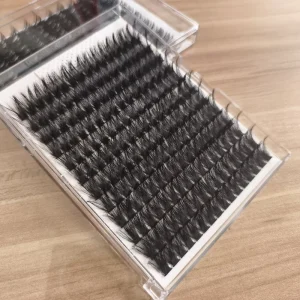 Volume Fluffy Cluster 100D DIY Cluster Eyelashes Private Label DIY Segment Lashes Clusters