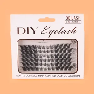 Volume Fluffy Cluster DIY Cluster Eyelashes Private Label DIY Segment Lashes Clusters