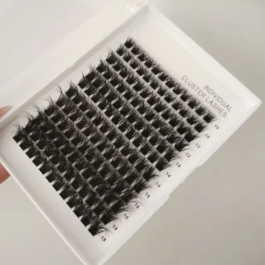 Volume Fluffy Lashes Clusters Kit Luxury Soft DIY Lash Extensions Lightweight Thin Band Cluster Lash Set