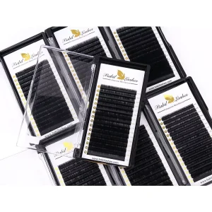 Volume Lash Extensions Private Label Mega Volume Lashes Matte Black Individual Eyelash Extensions