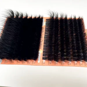Waterproof Reusable Cluster Eyelash Extensions for Salon Use