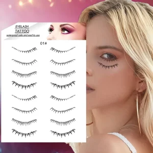 Waterproof Temporary Lower Eyelash Makeup Tattoo Stickers