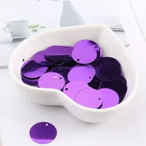 Wedding Decoration Multiple Colorful PET PVC Round Glitter Loose Flat Sequins for Crafts Free Sample