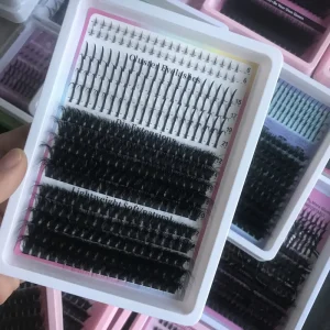 Wide Coverage Strip Lashes Large Fitting Area Easy Glue Big Eye Effect Daily Beauty Stock