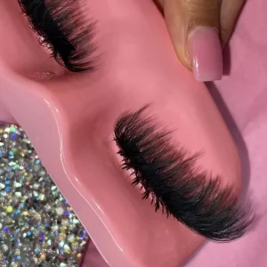 Wispy 25mm Lash Strips Vendor Handmade Strip Lashes Like Extension Custom Logo Spike Mink Eyelashes