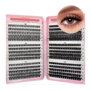 Wispy Faux Mink Reusable Natural Style Thin Band Lightweight Accessory Cluster Lashes Daily Beauty Makeup Supplies