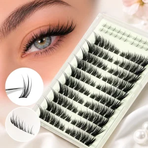 Wispy Lash Clusters Spiky Eyelash Clusters 10 18mm Eyelash Extensions Fox Eye Eyelash Right Left Individual Foxtail Lashclusters