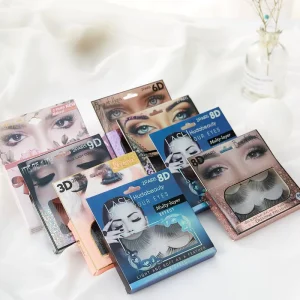 Wispy Lashes 2 Pairs Pack 3d Natural Cruelty Free Artificial Eyelashes Provide Label