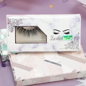 Wispy Mink Lashes Fluffy Eye Lashes Natural Look 3D Volume 16mm Fake Eyelashes