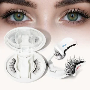 Wispy Soft Magnetic Eyelashes Kit No Need Glue Easy to Wear Soft Magnetic Lashes Magnet False Eyelashes With Applicator