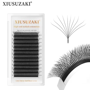 XIUSUZAKI 2D 3D 4D 5D 6D 7D 8D 9D 10D YY W Lashes Premade Fans Natural Individual Yy WLashes Trays 10DW Eyelashes Extensions