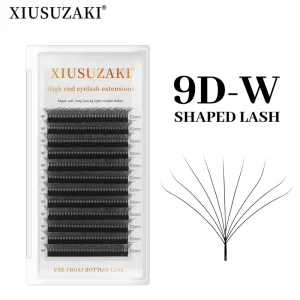 XIUSUZAKI 2D 3D 4D 5D 6D 7D 8D 9D YY W Lashes Premade Fans Natural Individual Yy WLashes Trays 9DW Eyelashes Extensions