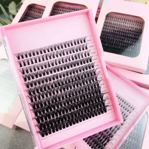 XIUSUZAKI Pre Made Lash Clusters Diy Eyelash Extensions 3d Cluster Segment Mink Lashes Mix Curl Individual Eyelashes