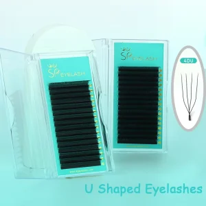 Y W U Shape Lash Extension Cilios W3D W4D W5D Individual Lash De Pestaas Easy Graft Cilia YY Lash Trays