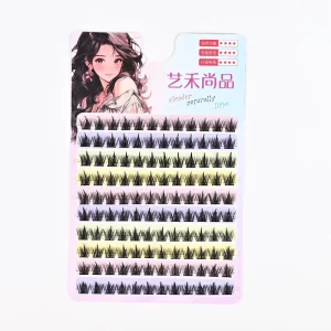 欧美麦穗系列多规格手工制作野性小恶魔假睫毛斜斜全条YIHE