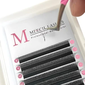 YY Lashes Pre made Fans False Eyelashes 3D 4D 5D 6D W Shape Eyelash Extensions Volume Eyelash Extension