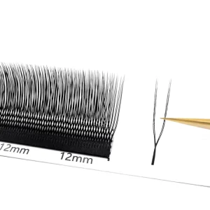 YY Lashes U Shape 2D Clover Lash Extension Tray Private Label 0.07mm U Shaped YY Lashes