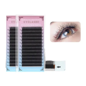 YY Super Soft 2D Japanese Baby Curved 0.07mm B/C/D Grafting False Eyelashes Beautiful Y-Shaped Eyelash Extensions”