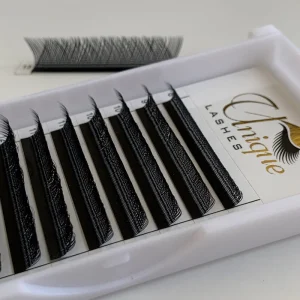YY W U Shape Lashes 0.07mm C D Curl Eyelashes Extension 8mm to 16mm 2D 3D 4D 5D 6D Lash