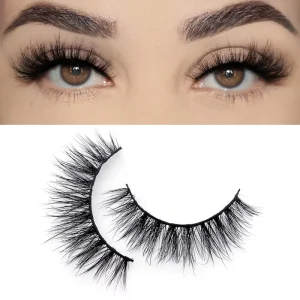 Yalee 100% Real Mink Soft 3D Handmade Strip Eyelashes 15mm 20mm Reusable for B C D CC