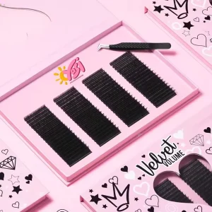 Yasilash Siberian Individual Faux Mink Eyelash Extension Professional Classic Lash Tray Volume Lash Extensions