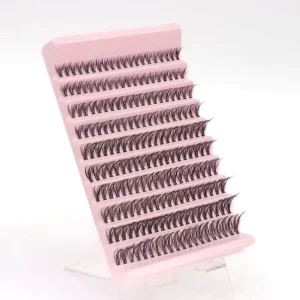 Yunhai Mink Eyelashes Diy Pre cut Segmented Lash Extensions Segment Lashes Set Lash Clusters With Bond and Sealant