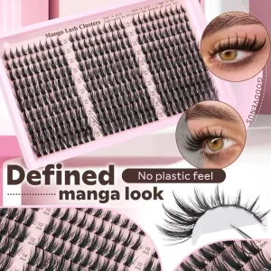 Yunhai Wispy Custom Logo Cluster Lash Boxes Kit Individual Diy Segmented Lash Extensions Diy Kit Lashes