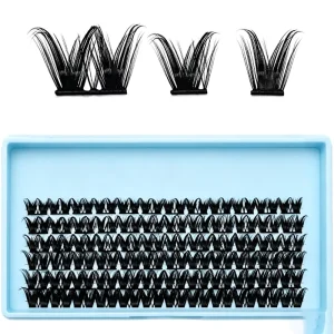 Zero Waste Minimalist Soft Lightweight Texture Cluster Lashes No Heavy Feeling Instant DIY Eye Lift Brighten Eyes