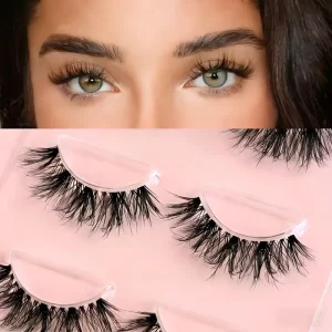 full length 10 12mm eyelashes Customized fine and soft 3D natural cat eye eyelashes Mixed length eyelashes
