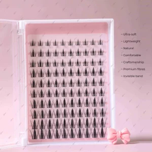 manga anime Individual Lash Clusters Eyelash natural light Professional Diy Lash Extension Cluster Lashes without glue